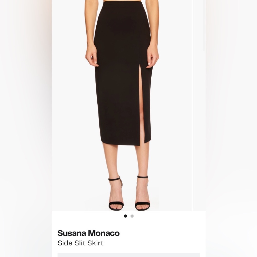 Susana Monaco Black Pencil Skirt